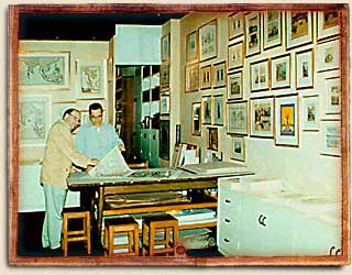 Shop - Old Maps and Prints, Bangkok, Thailand