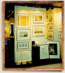 Shop - Old Maps and Prints, Bangkok, Thailand
